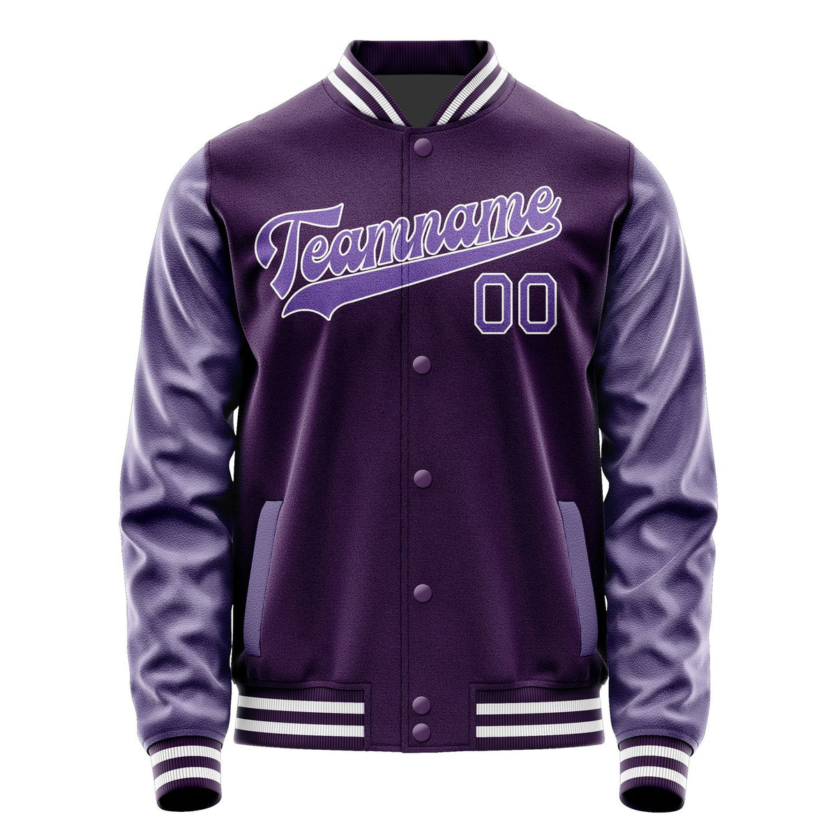 Custom Purple Light Purple Jacket JA0707230718B31823