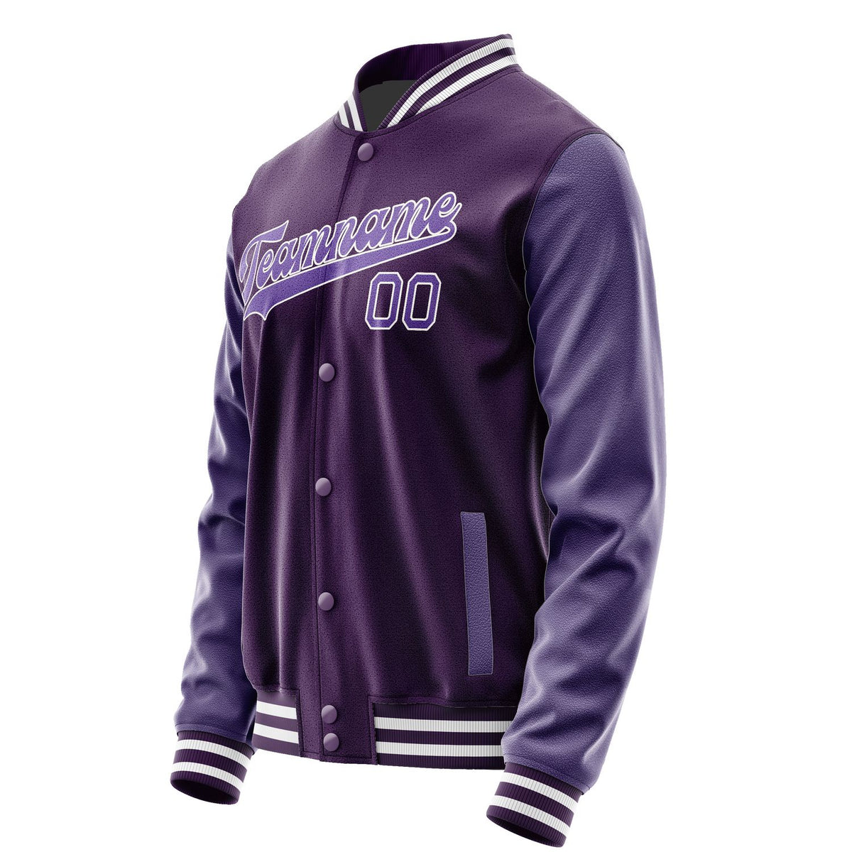 Custom Purple Light Purple Jacket JA0707230718B31823