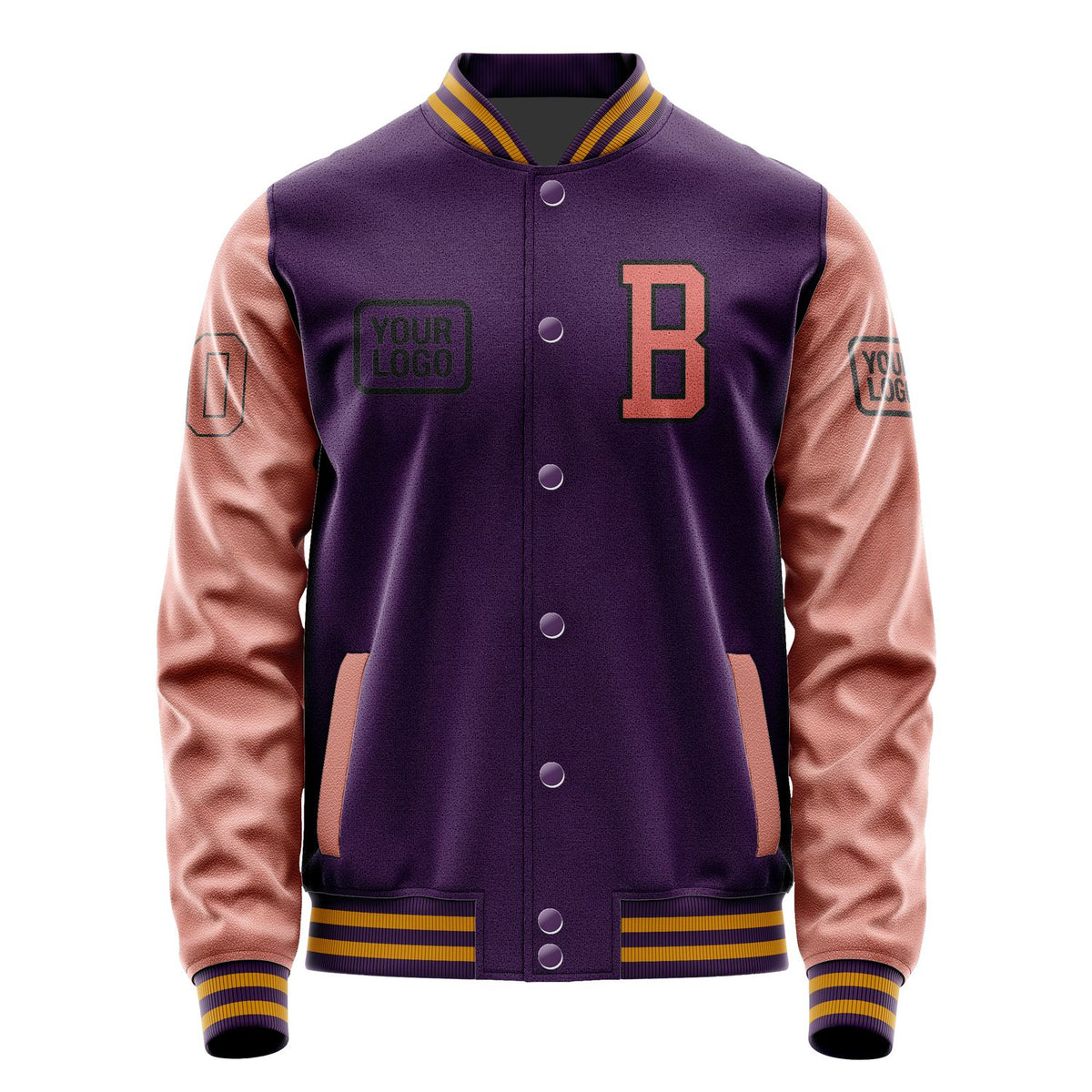 Custom Purple Copper Rose Jacket JA070729071917292917