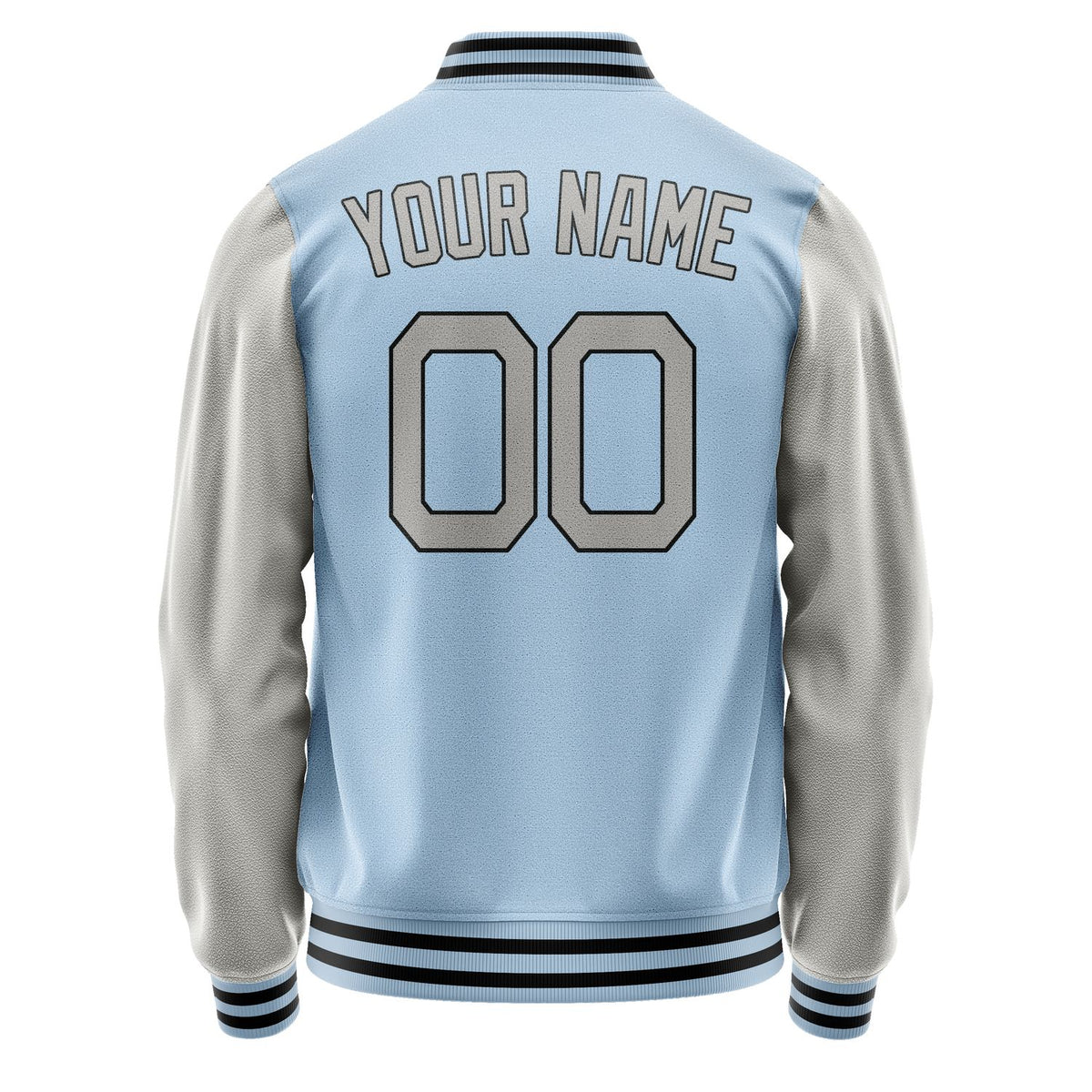 Custom Light Blue Cream Jacket JA0808030915B21503