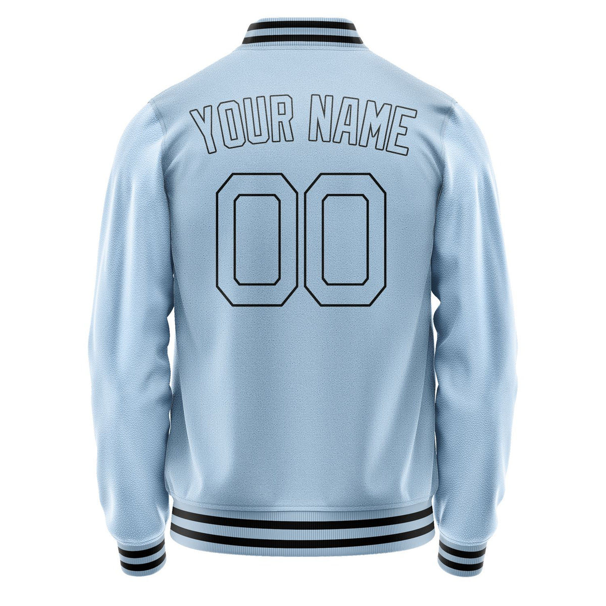 Custom Light Blue Light Blue Jacket JA0808080817B21708