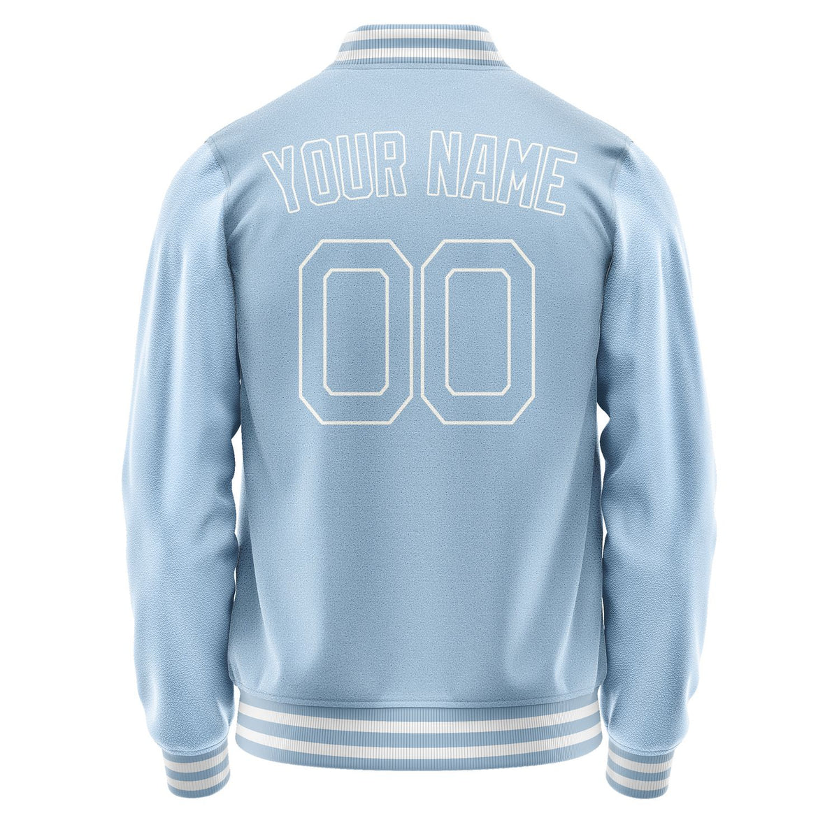 Custom Light Blue Light Blue Jacket JA0808080818B21808