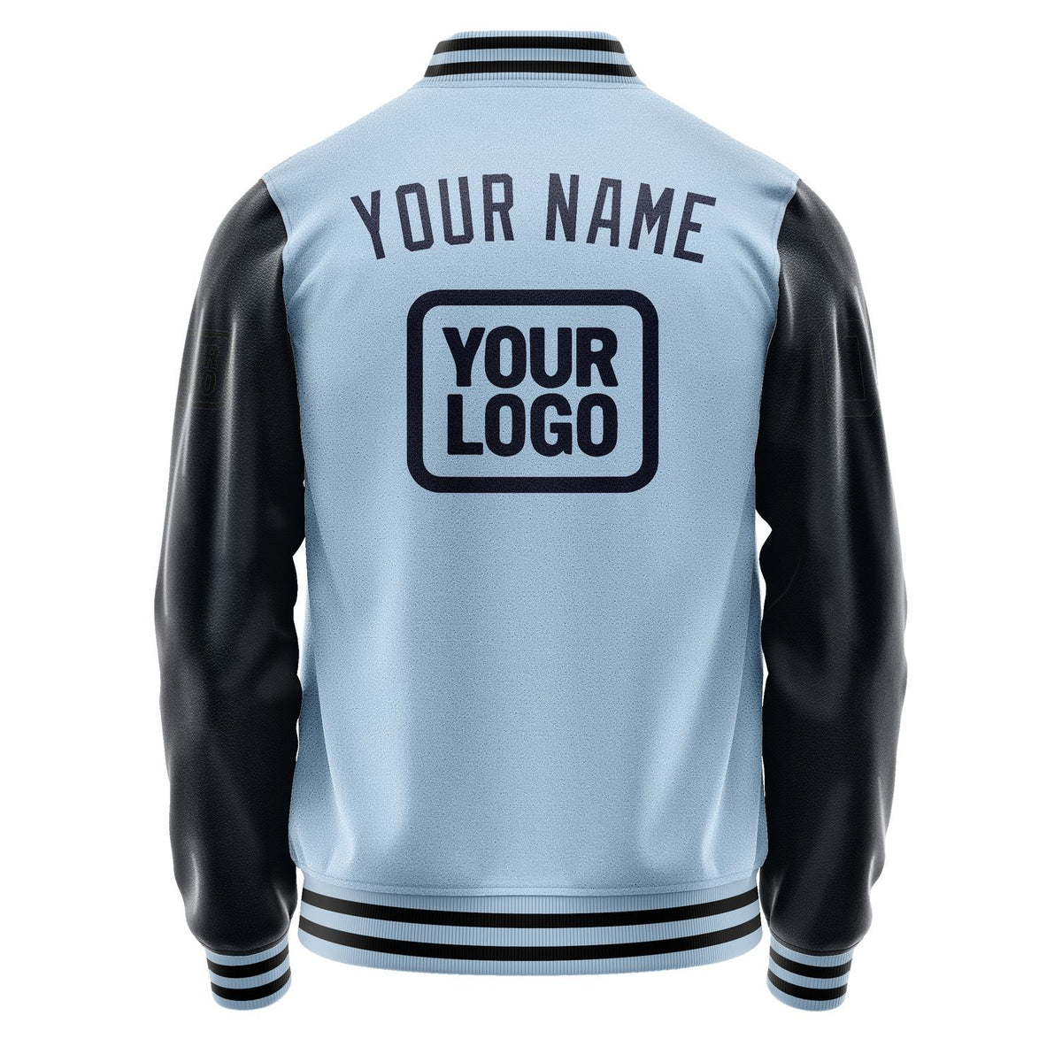 Custom Light Blue Navy Jacket JA080811081717111117