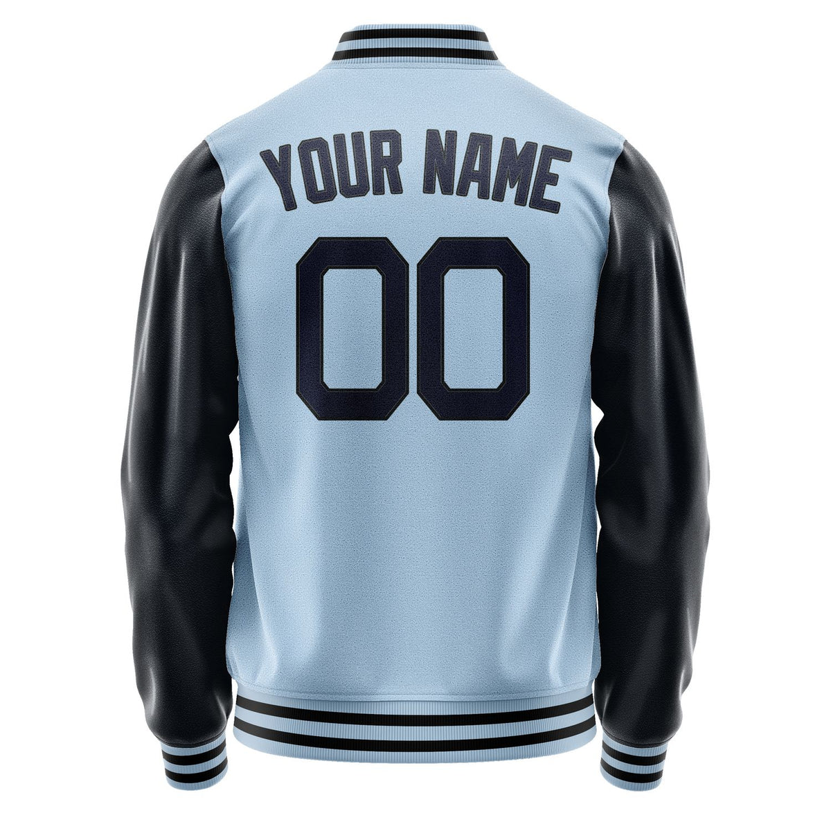 Custom Light Blue Navy Jacket JA0808110817B21711