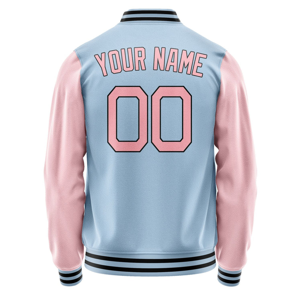 Custom Light Blue Light Pink Jacket JA0808210817B21721