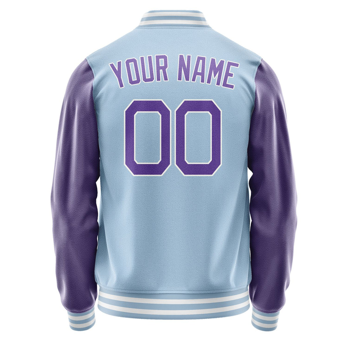 Custom Light Blue Light Purple Jacket JA0808230818B21823