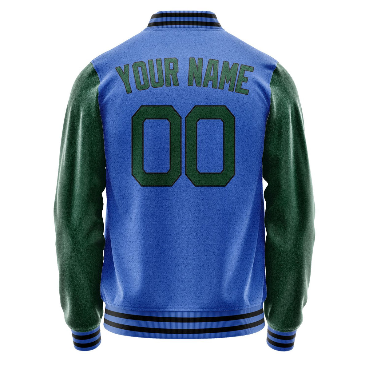 Custom Sky Blue Green Jacket JA0909050917B21705