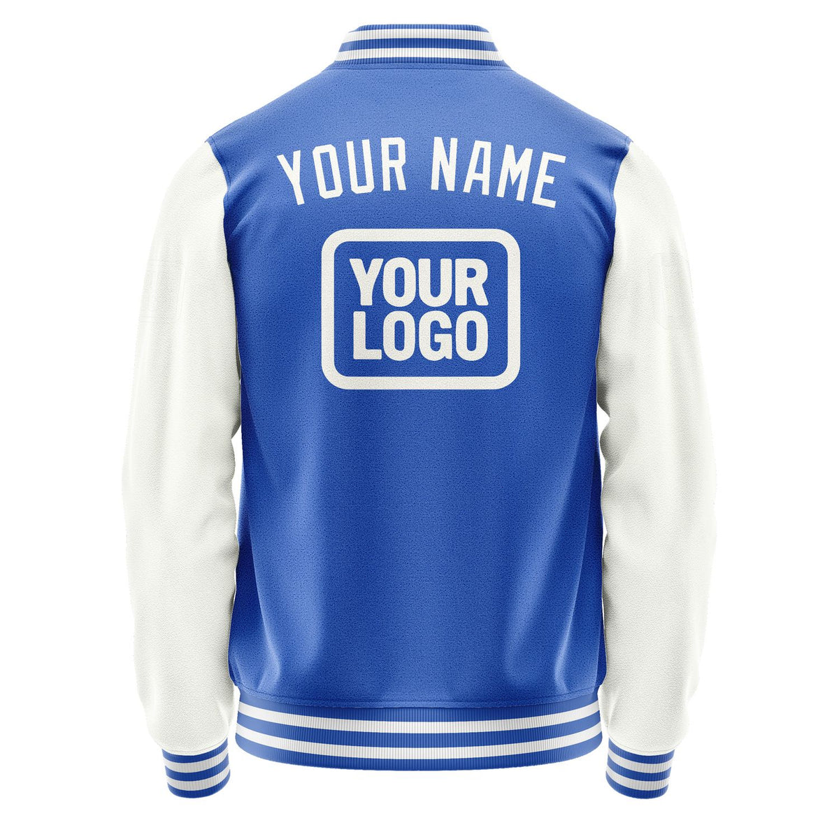 Custom Sky Blue White Jacket JA090918091818181818