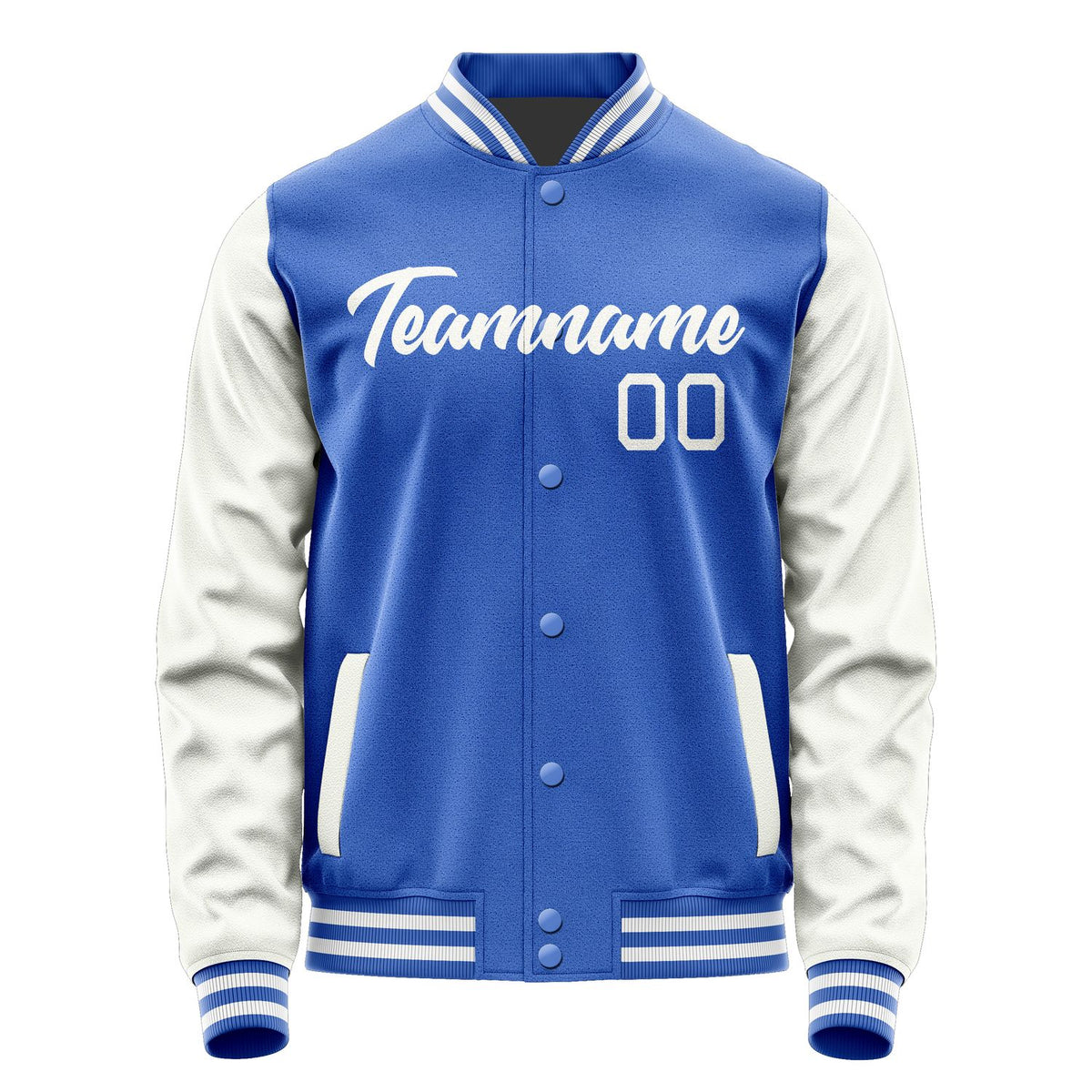 Custom Sky Blue White Jacket JA0909180917B21718