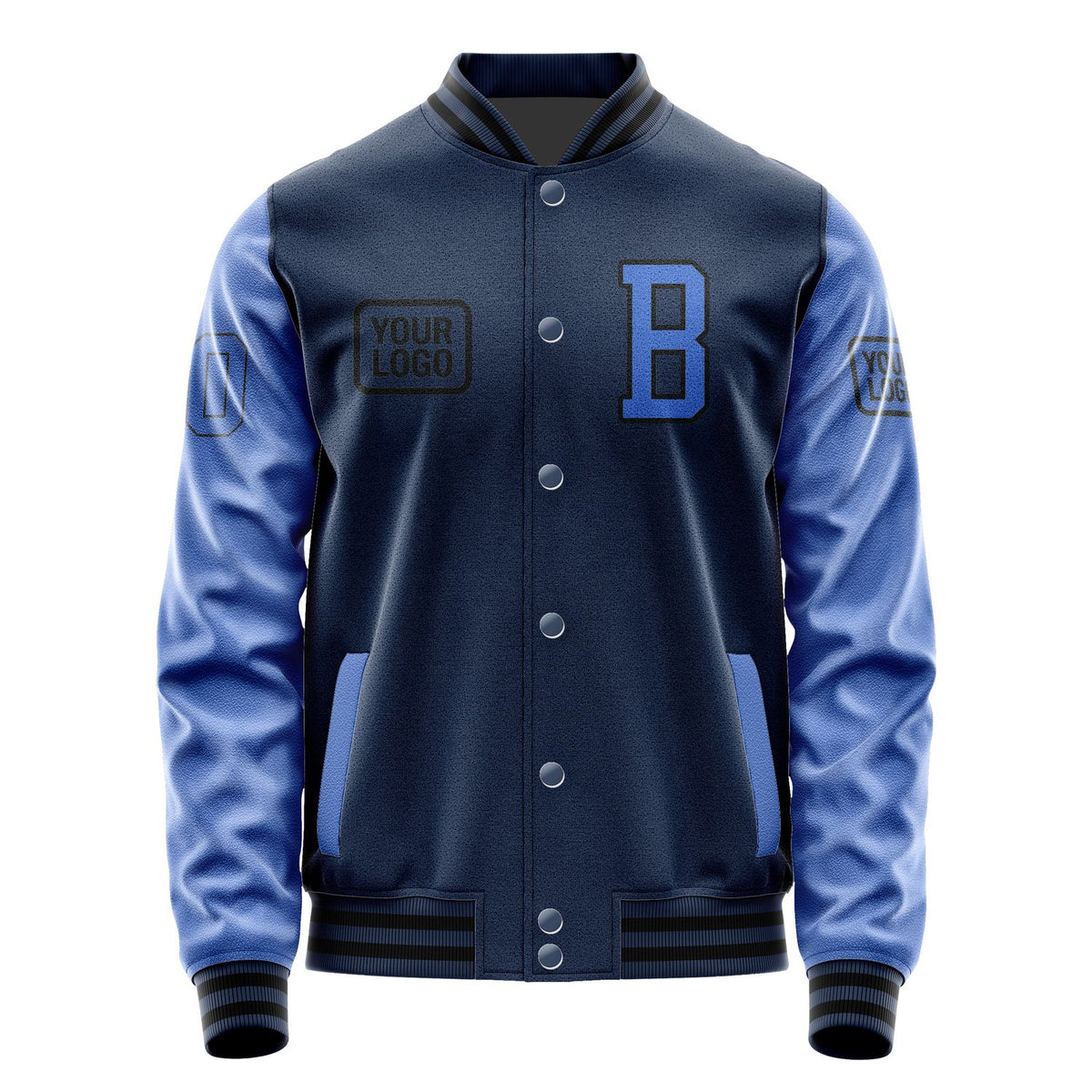 Custom Blue Sky Blue Jacket JA101009101717090917