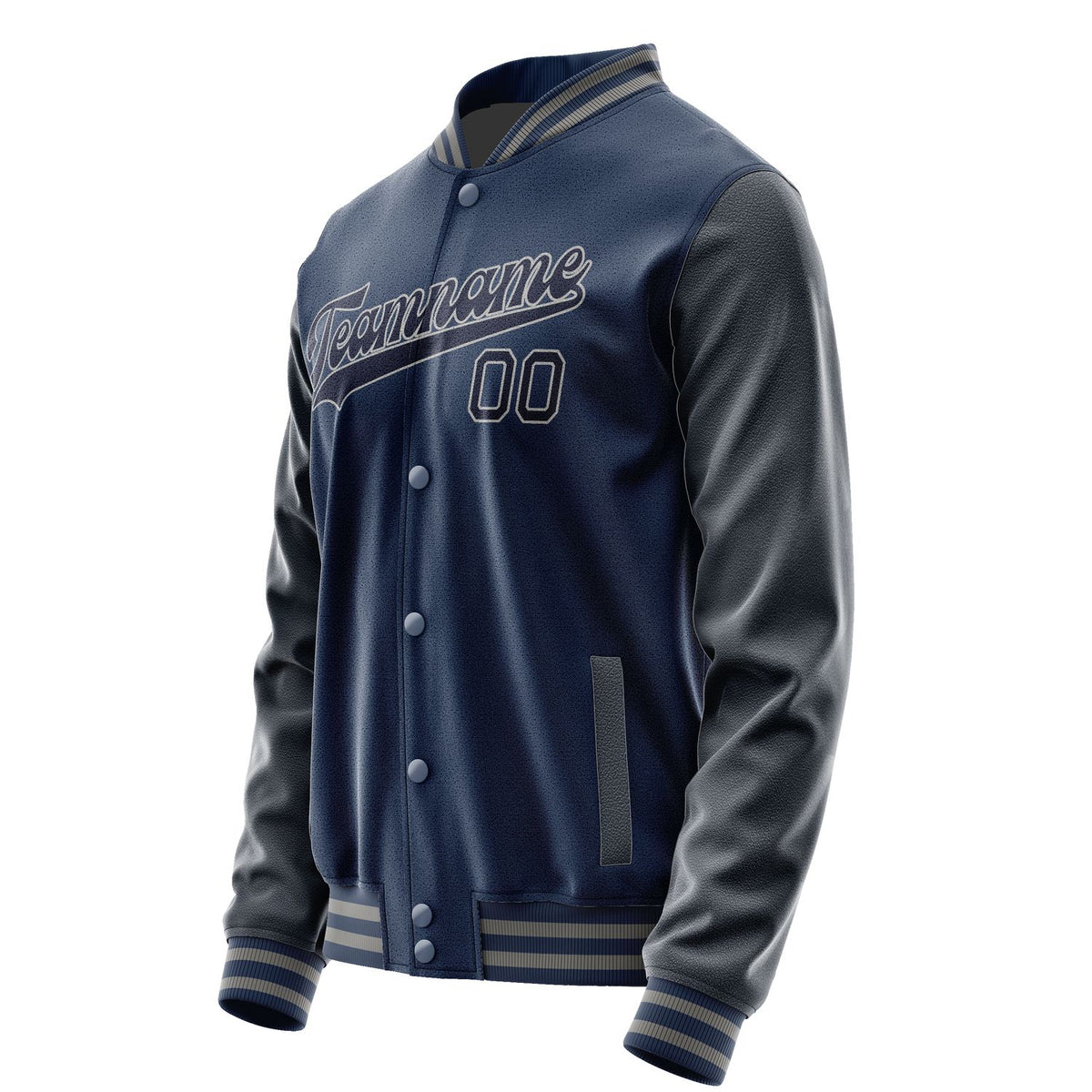 Custom Blue Navy Jacket JA1010111004B30411