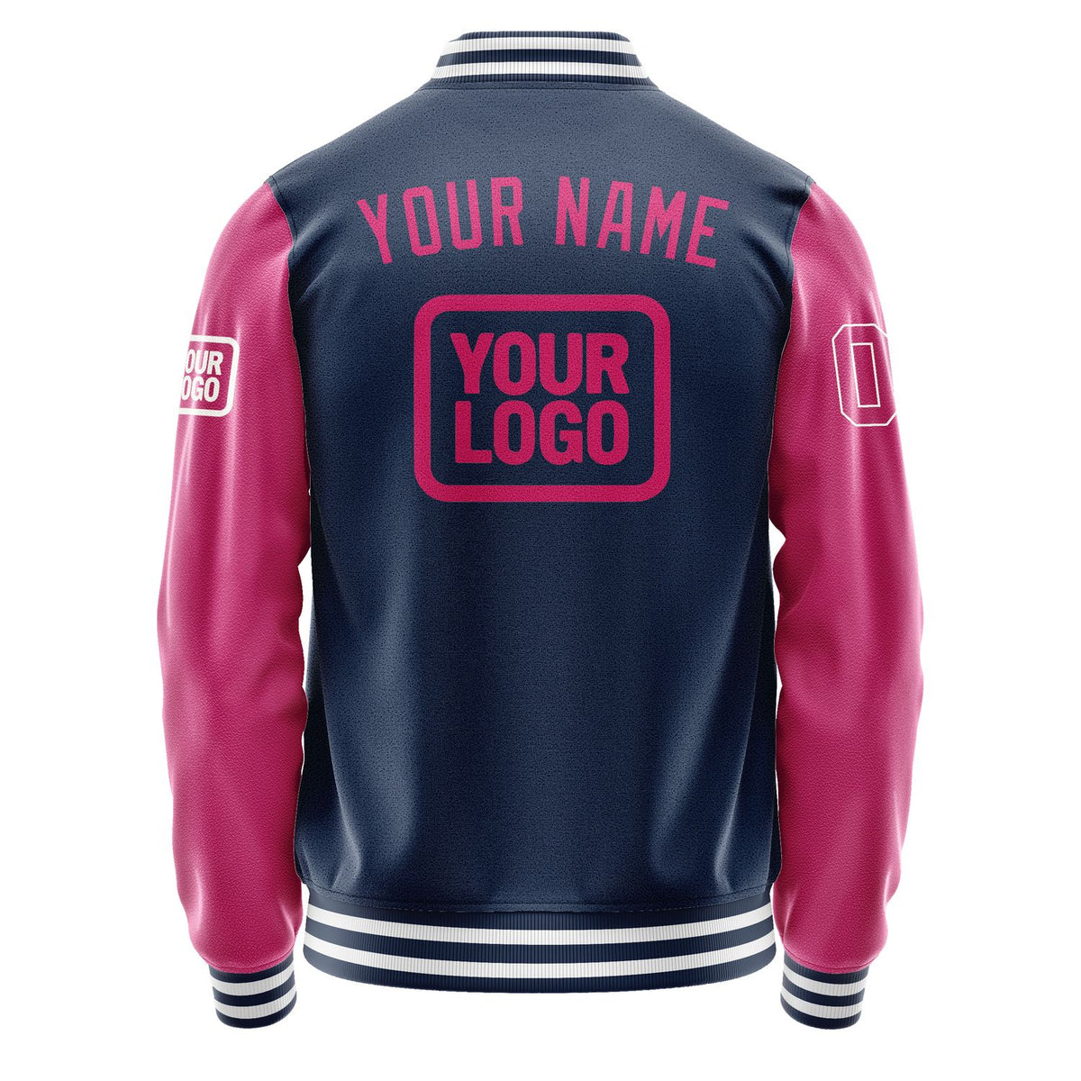 Custom Blue Pink Jacket JA101013101818131318