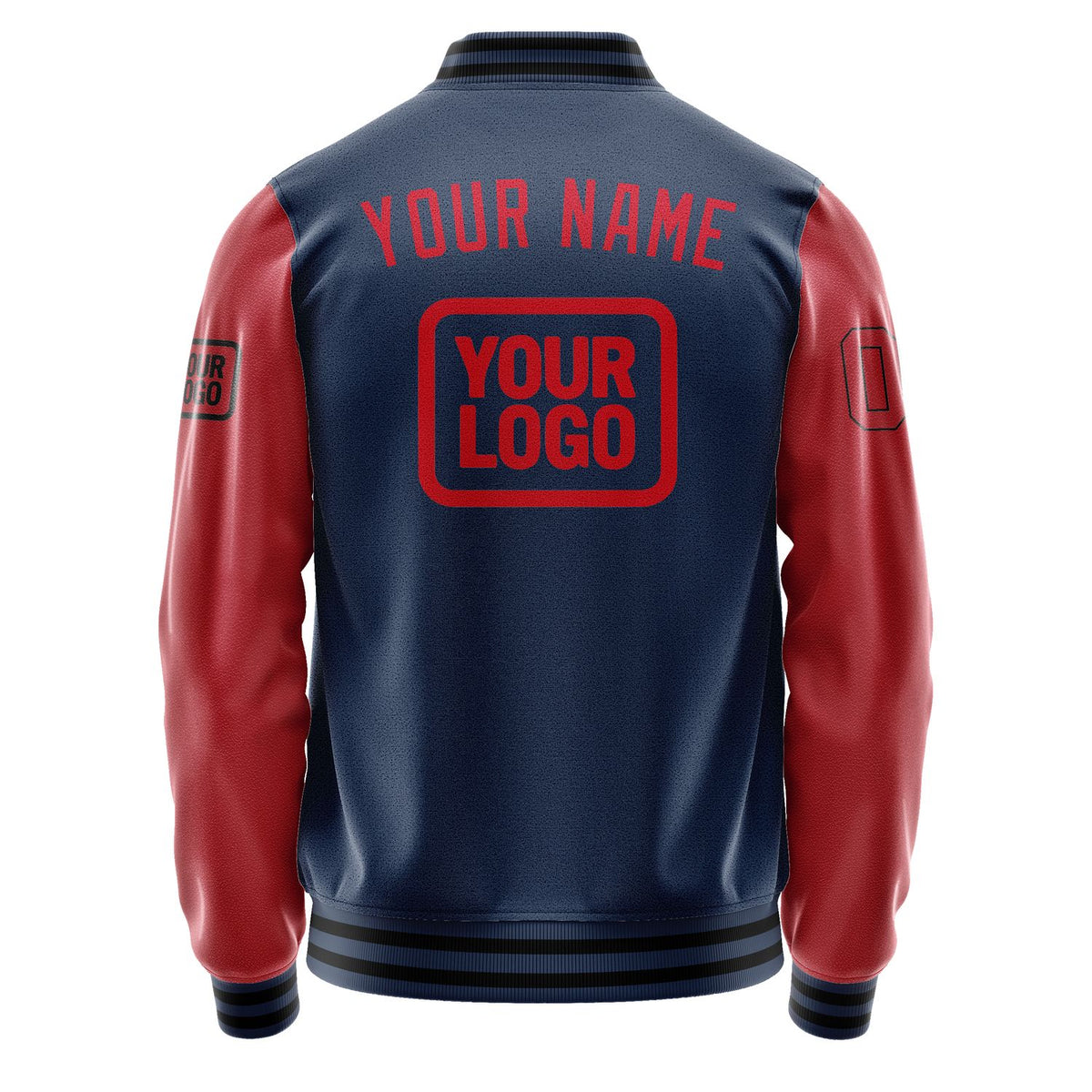 Custom Blue Red Jacket JA101014101717141417