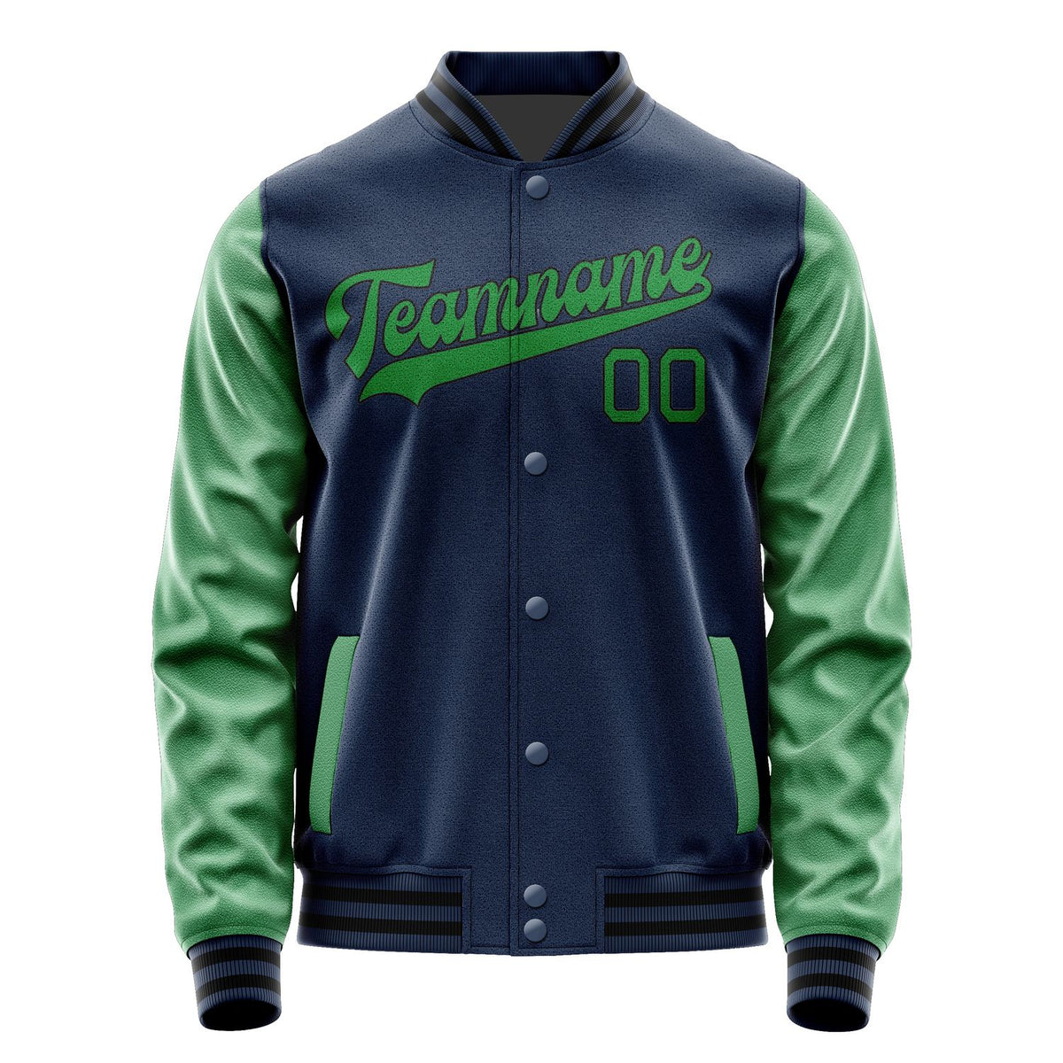 Custom Blue Emerald Green Jacket JA1010241017B31724