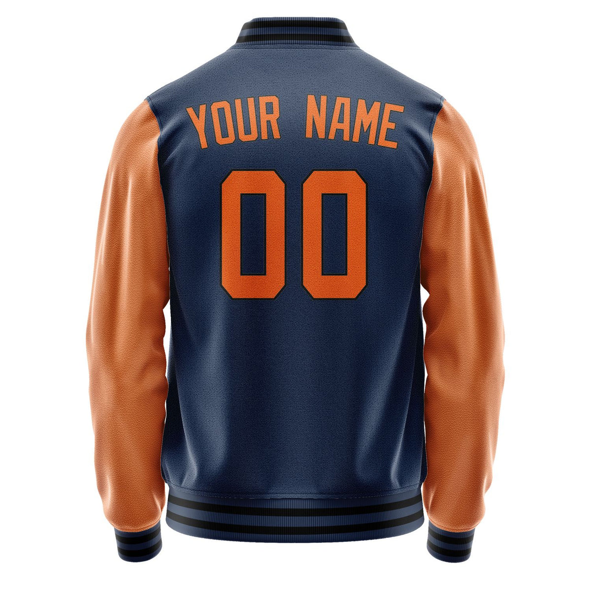 Custom Blue Orange Jacket JA1010281017B31728