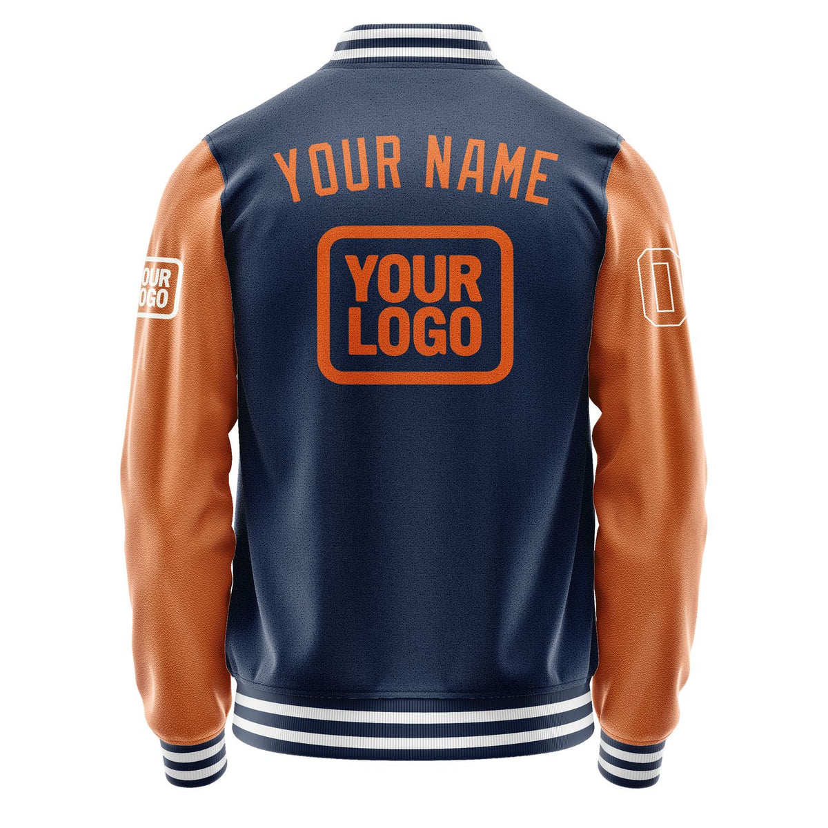 Custom Blue Orange Jacket JA101028101818282818