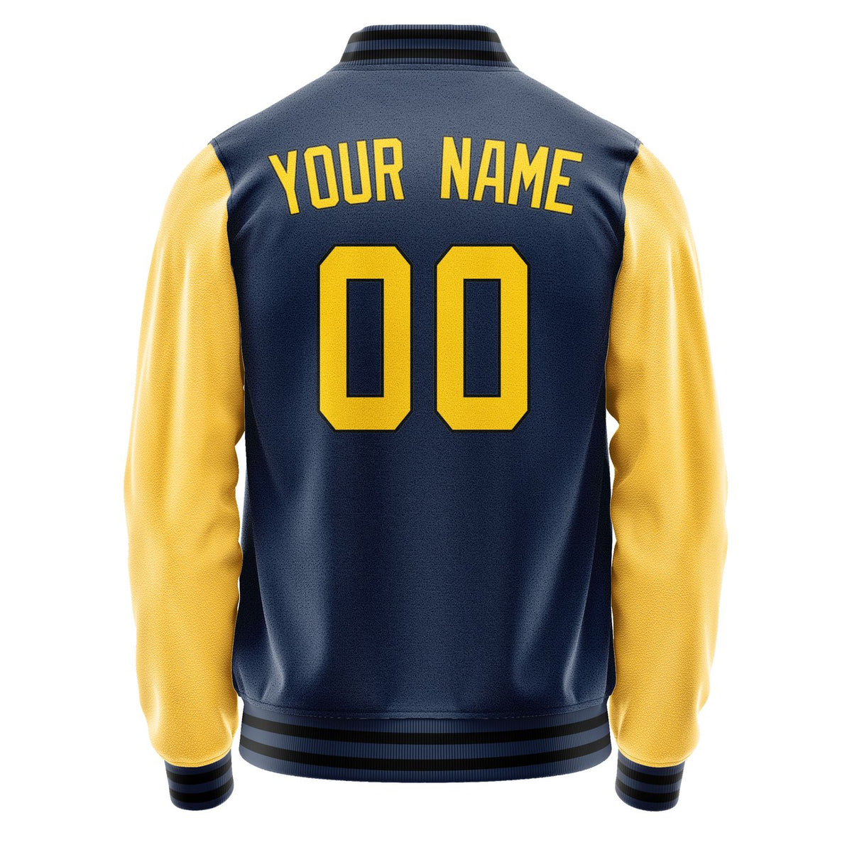 Custom Blue Gold Jacket JA1010301017B31730