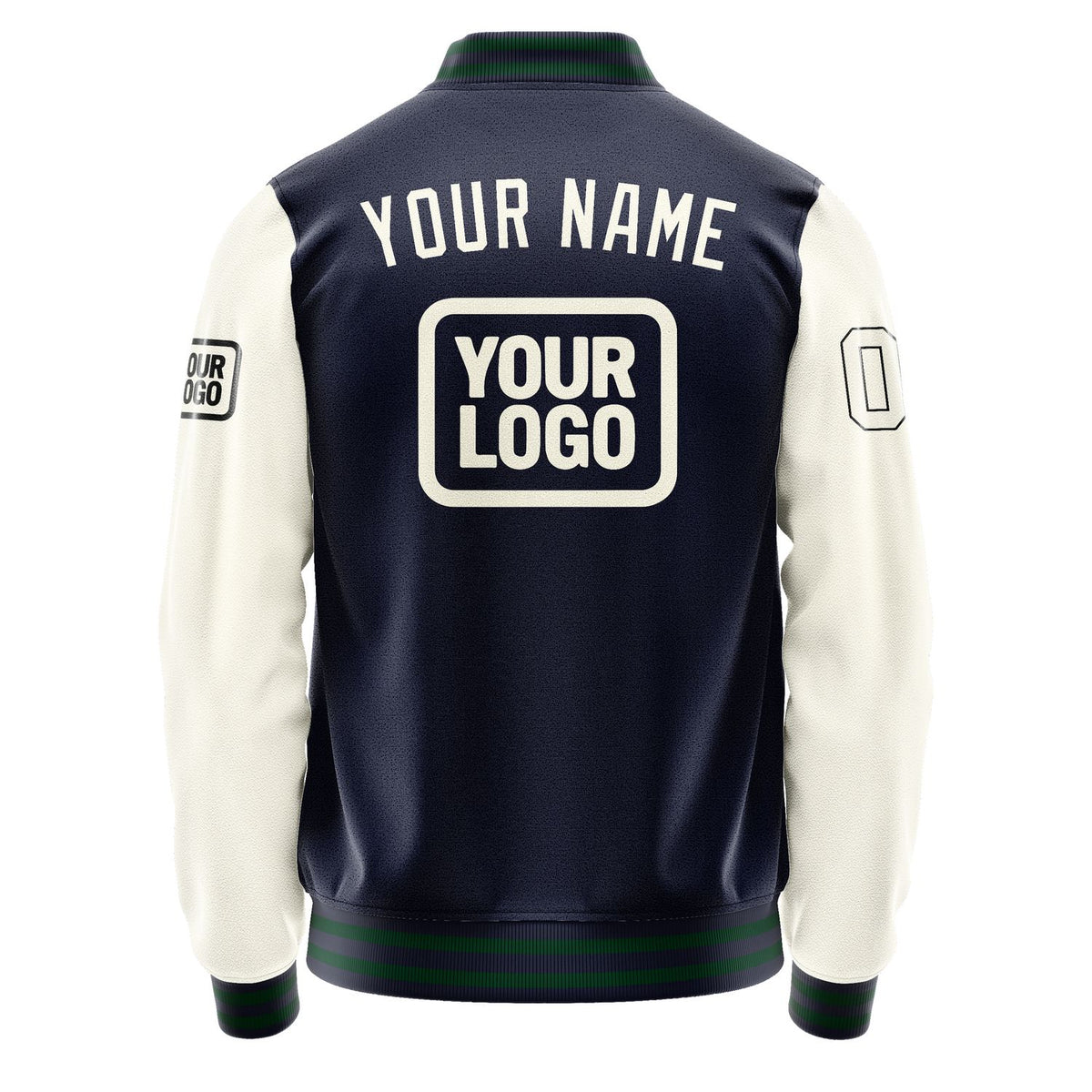 Custom Navy Cream Jacket JA111103110517030317