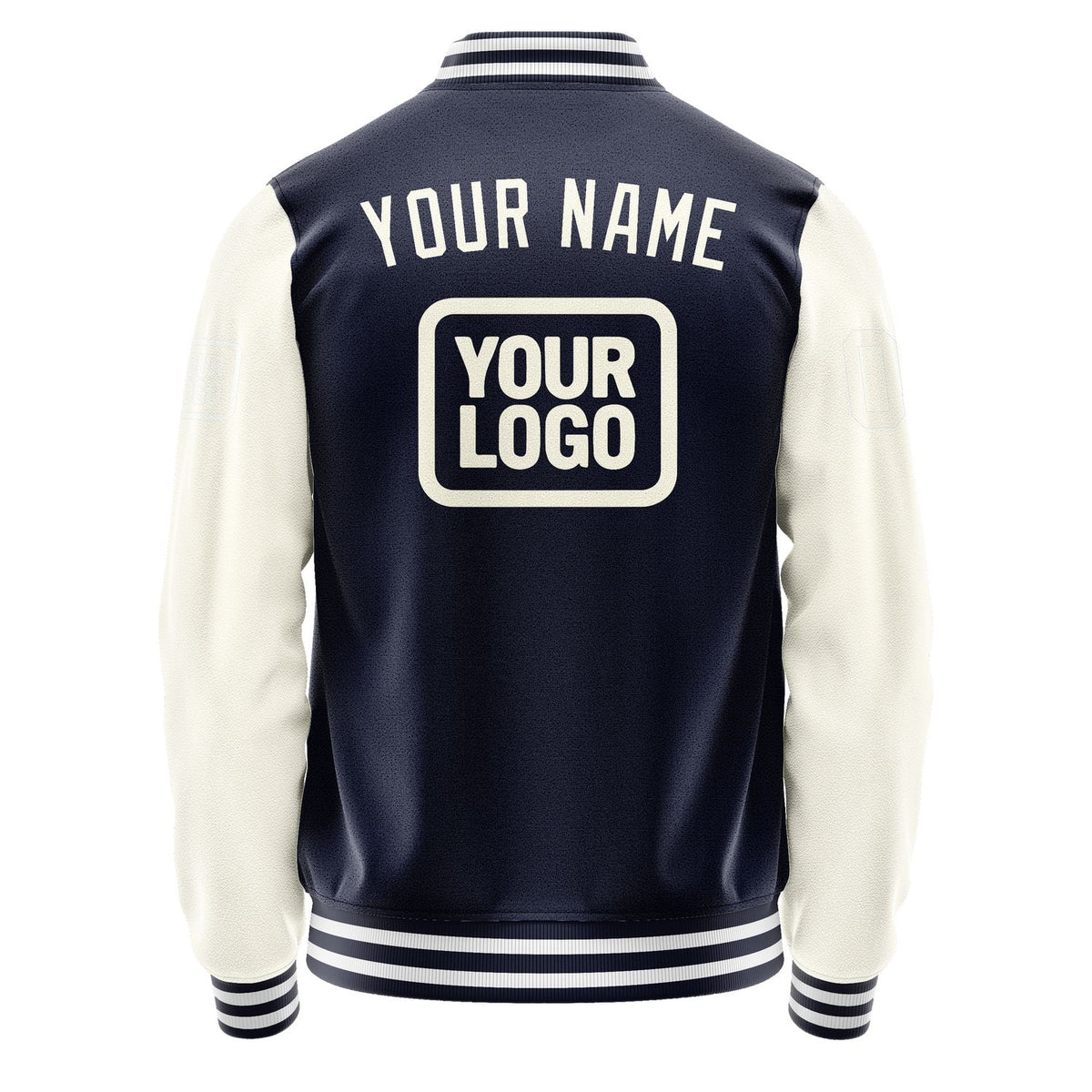 Custom Navy Cream Jacket JA111103111818030318