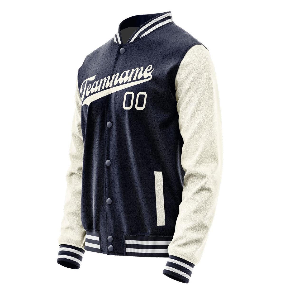 Custom Navy Cream Jacket JA1111031118B31803