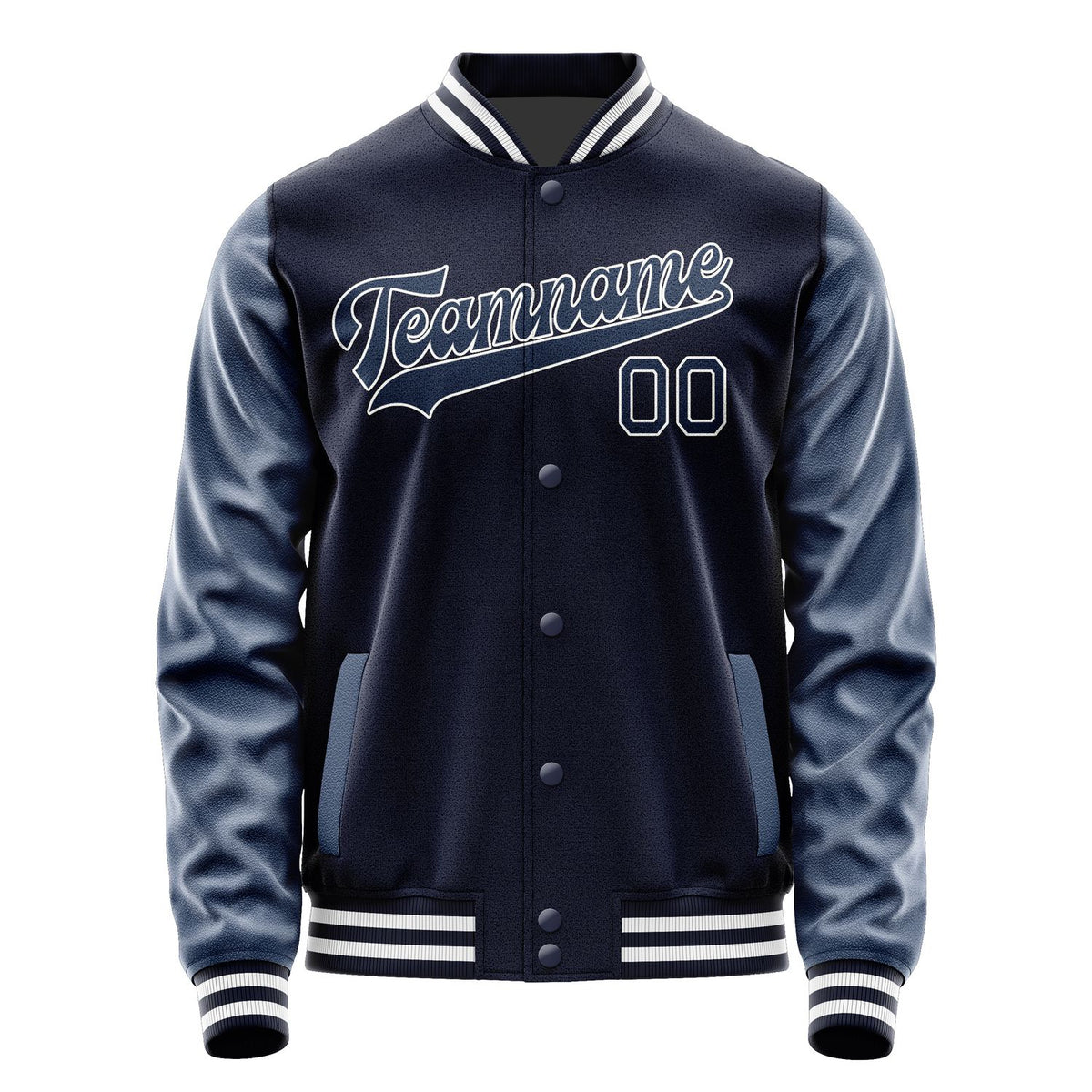 Custom Navy Blue Jacket JA1111101118B31810