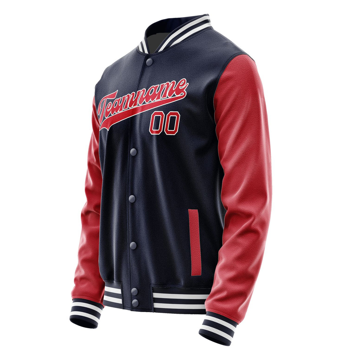 Custom Navy Red Jacket JA1111141118B31814