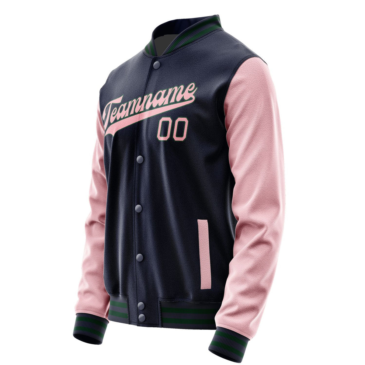 Custom Navy Light Pink Jacket JA1111211105B30521