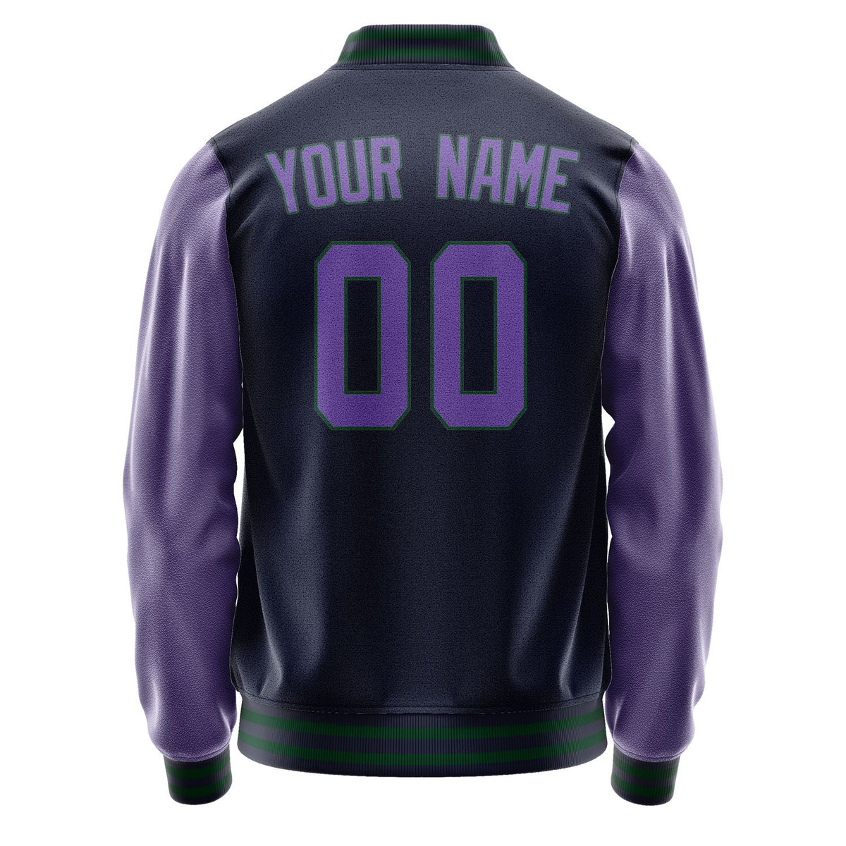 Custom Navy Light Purple Jacket JA1111231105B30523