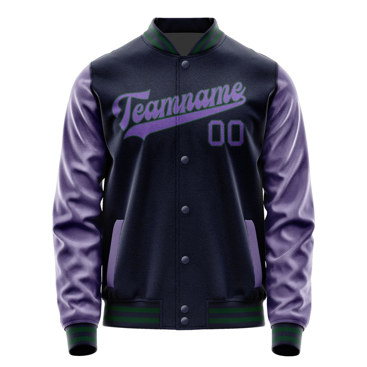 Custom Navy Light Purple Jacket JA1111231105B30523