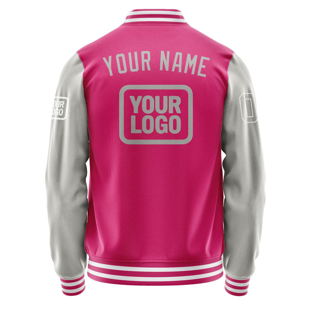 Custom Pink Gray Jacket JA131304131818040418