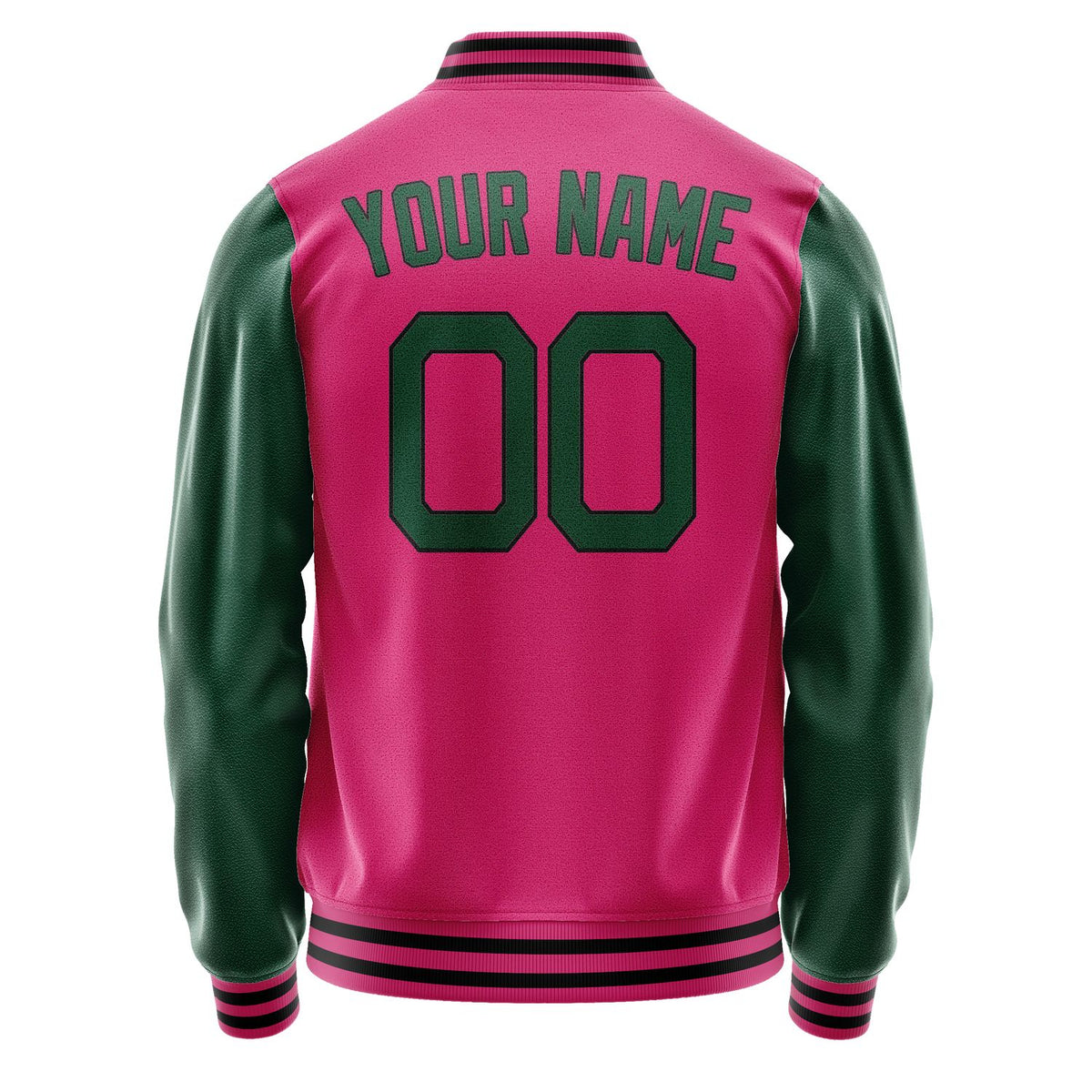 Custom Pink Green Jacket JA1313051317B21705