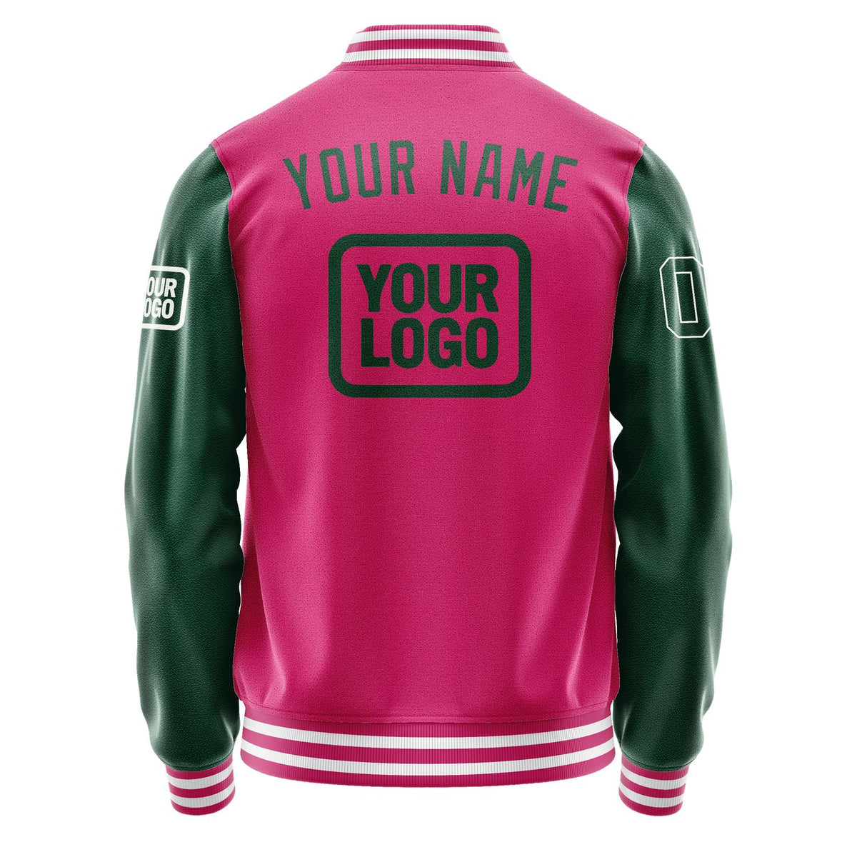 Custom Pink Green Jacket JA131305131818050518