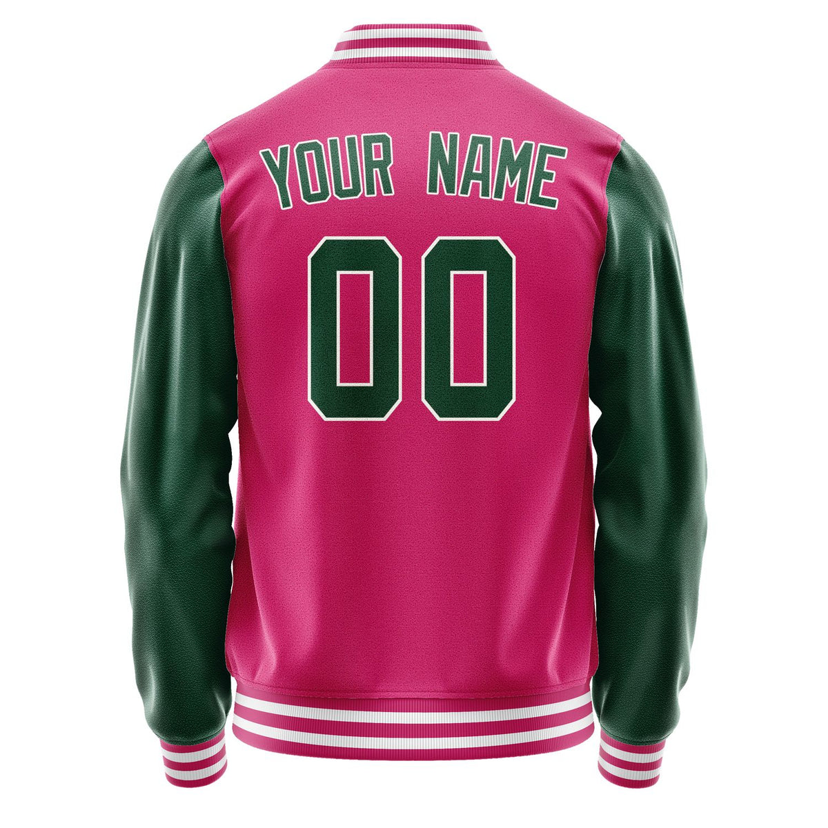 Custom Pink Green Jacket JA1313051318B31805