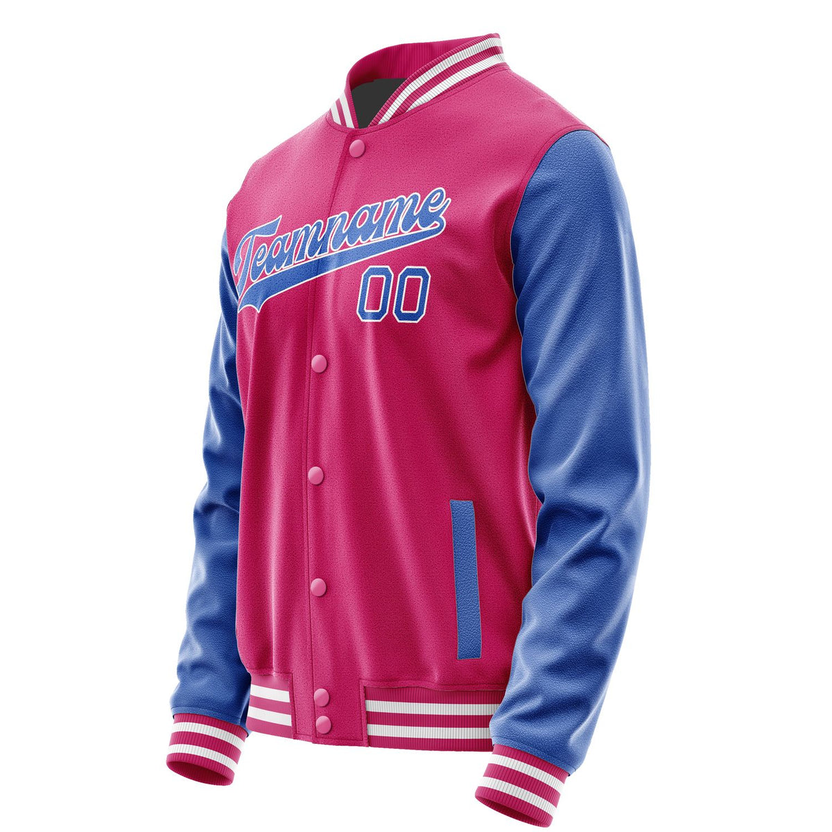 Custom Pink Sky Blue Jacket JA1313091318B31809