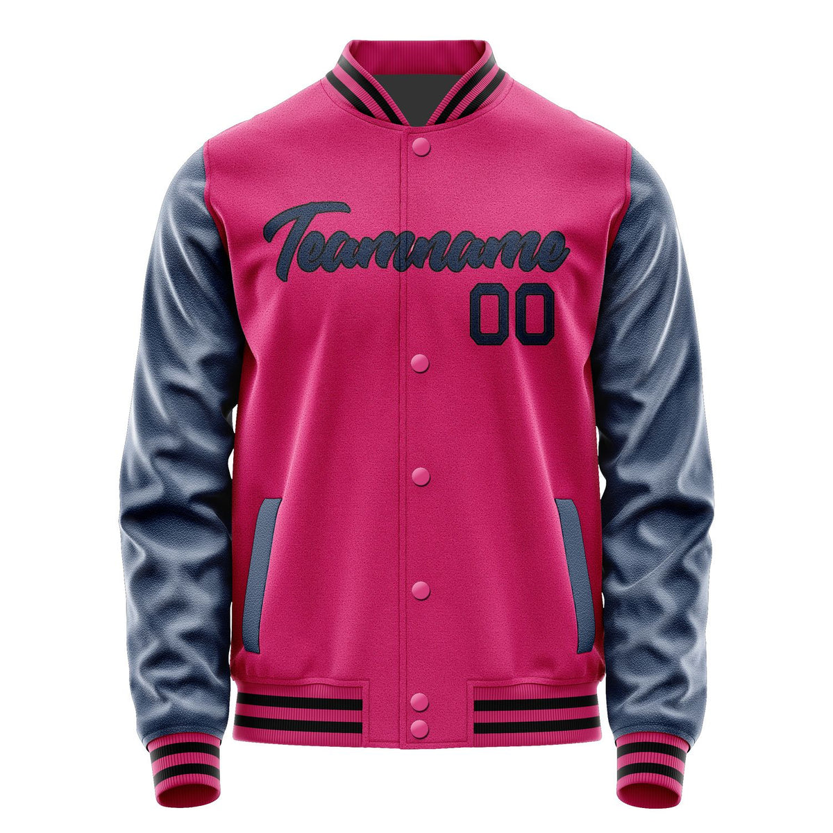 Custom Pink Blue Jacket JA1313101317B21710