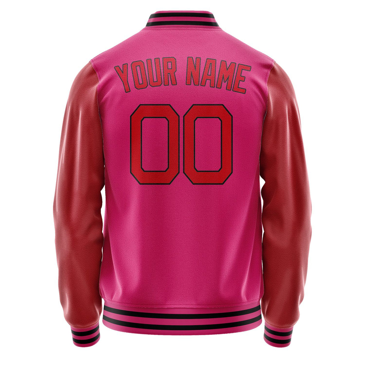 Custom Pink Red Jacket JA1313141317B21714