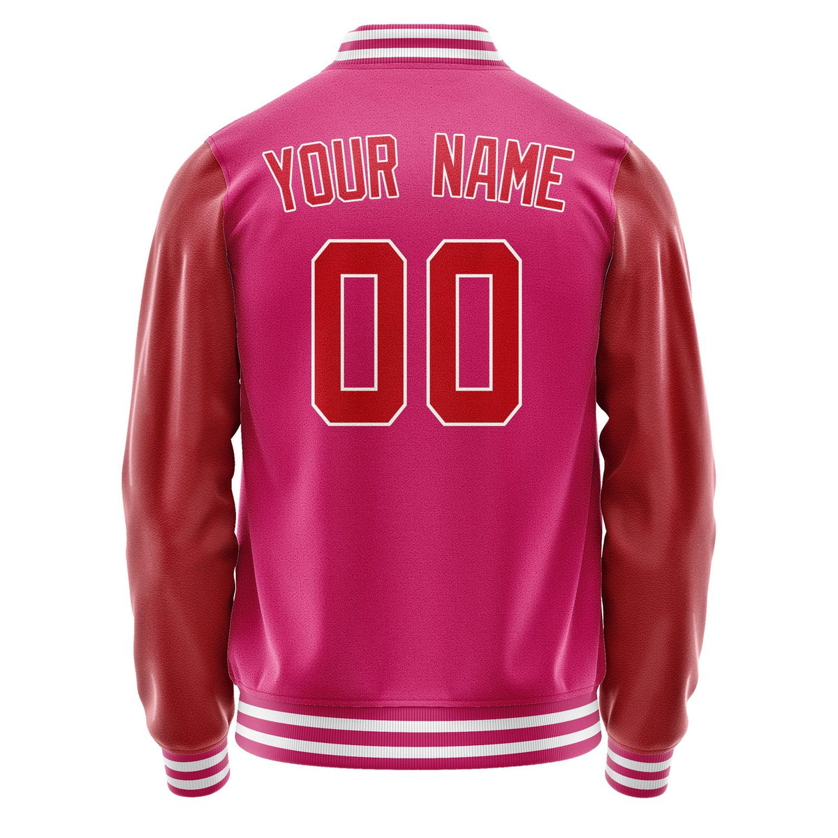 Custom Pink Red Jacket JA1313141318B31814