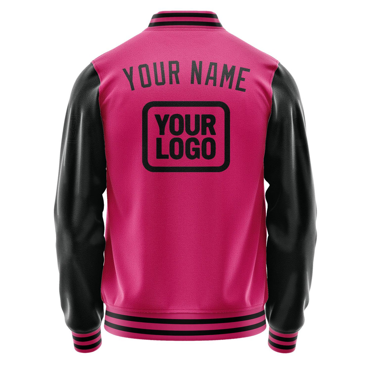 Custom Pink Black Jacket JA131317131717171717