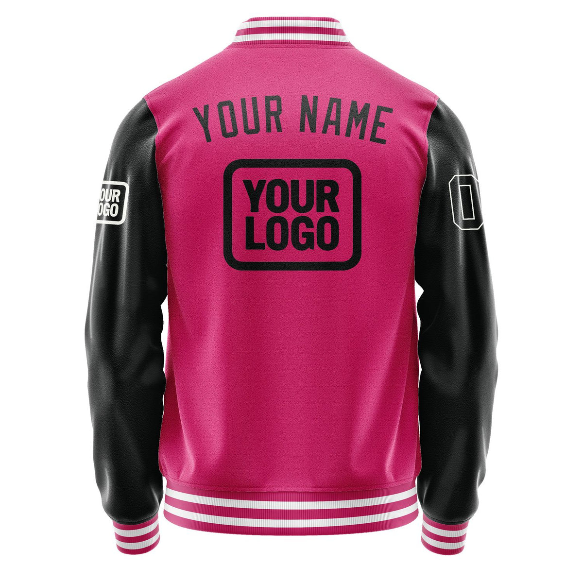 Custom Pink Black Jacket JA131317131818171718