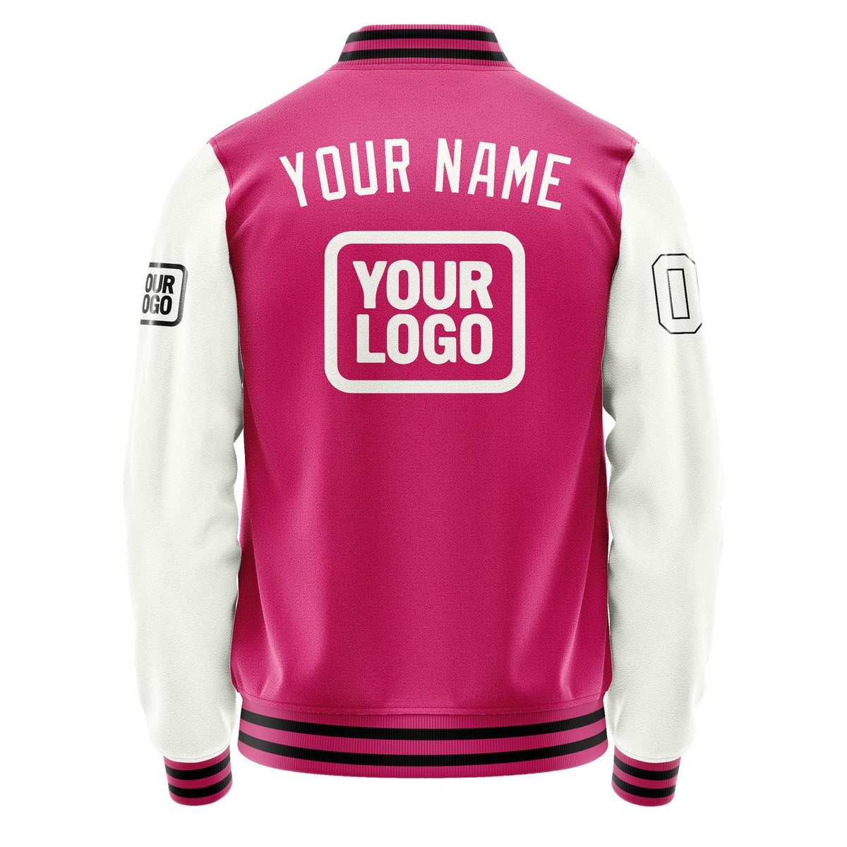 Custom Pink White Jacket JA131318131717181817