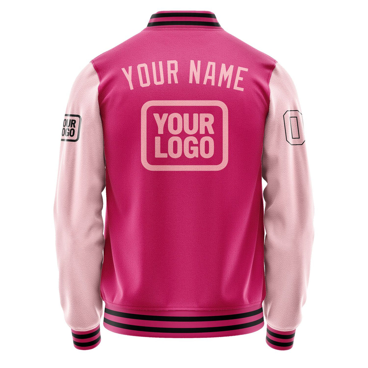 Custom Pink Light Pink Jacket JA131321131717212117