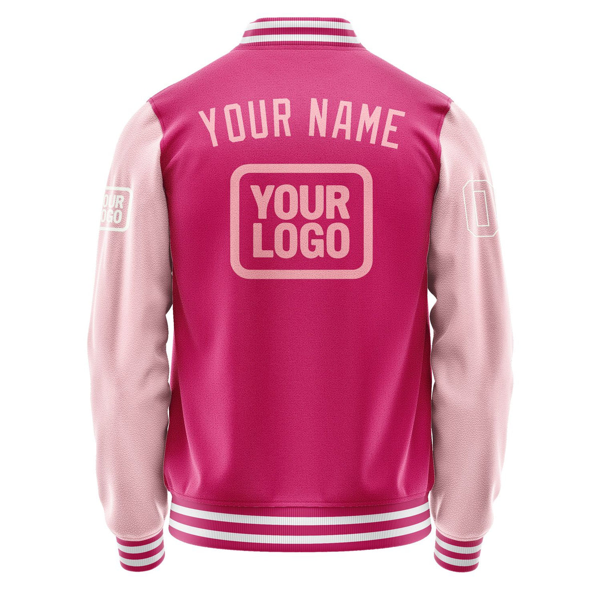 Custom Pink Light Pink Jacket JA131321131818212118