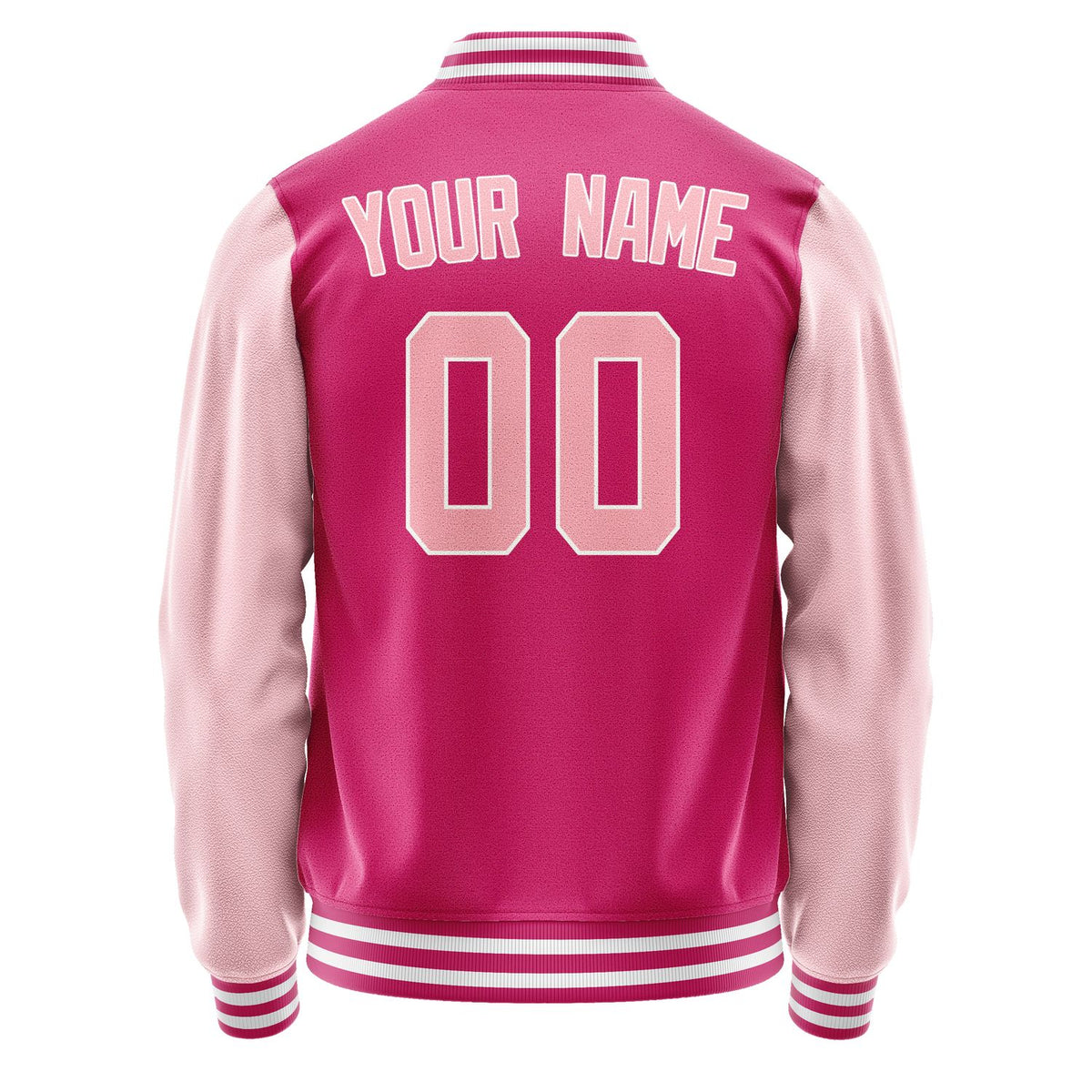 Custom Pink Light Pink Jacket JA1313211318B31821