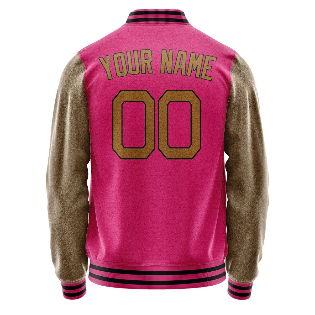 Custom Pink Khaki Jacket JA1313221317B21722