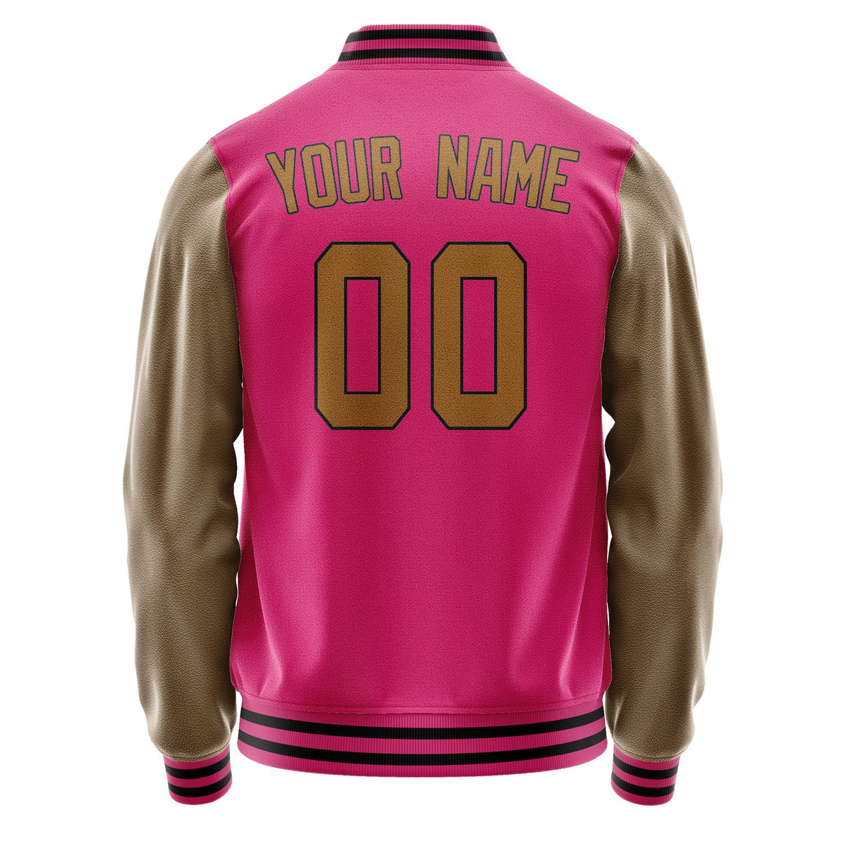 Custom Pink Khaki Jacket JA1313221317B31722