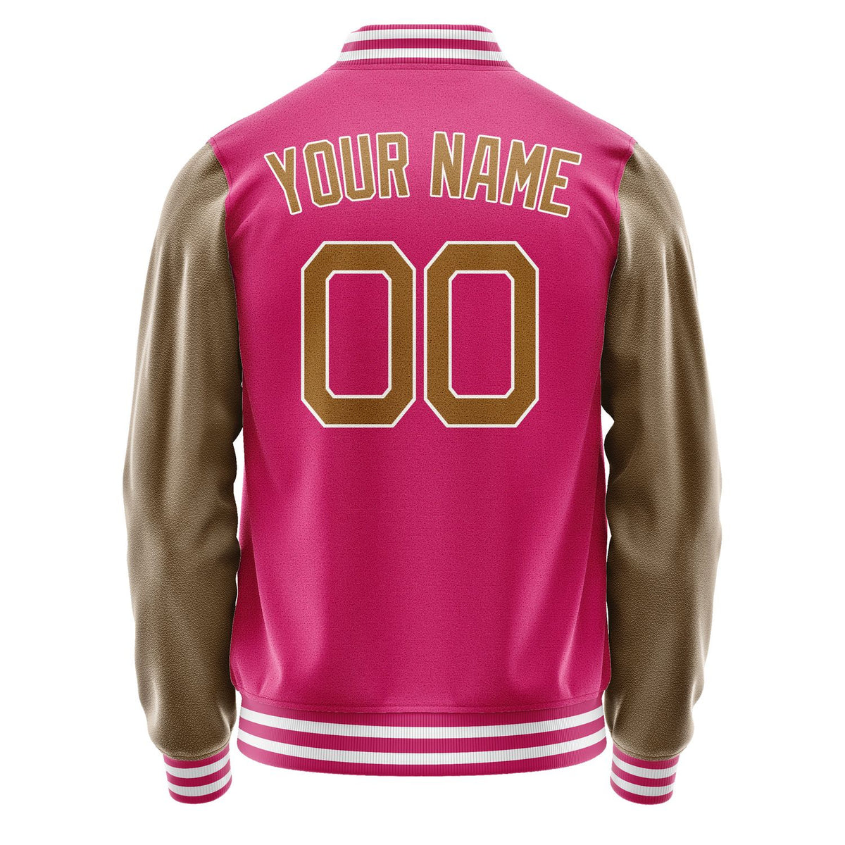 Custom Pink Khaki Jacket JA1313221318B21822