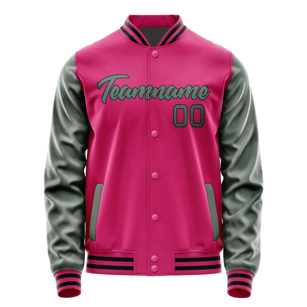 Custom Pink Blue Green Jacket JA1313271317B21727