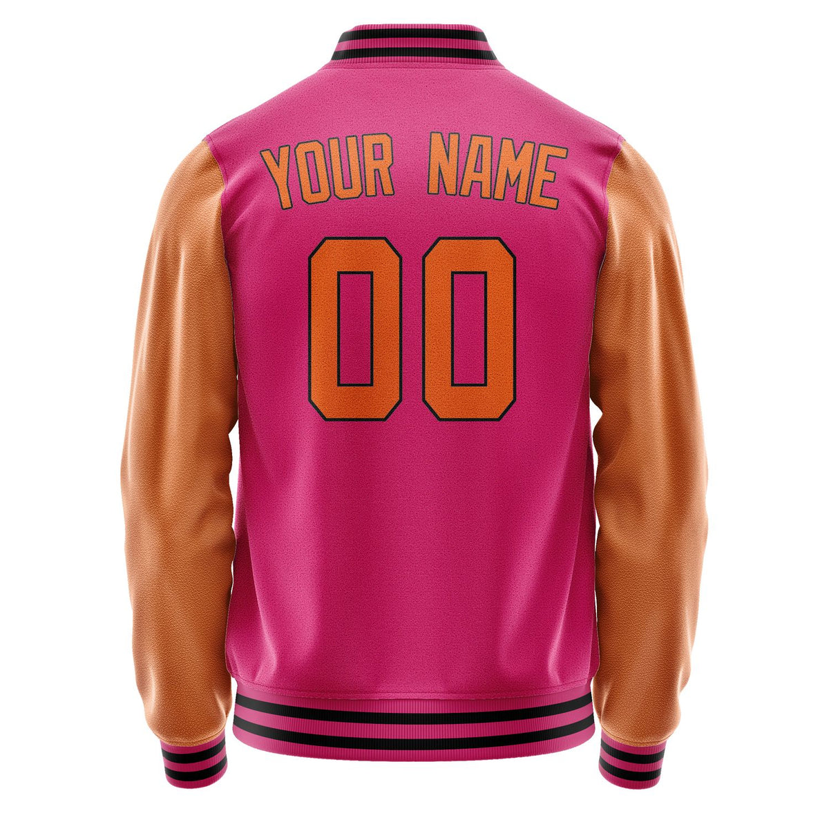 Custom Pink Orange Jacket JA1313281317B31728