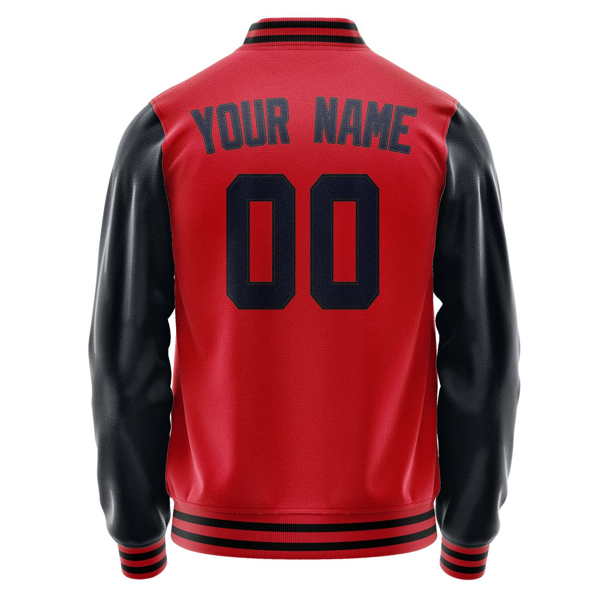 Custom Red Navy Jacket JA1414111417B31711