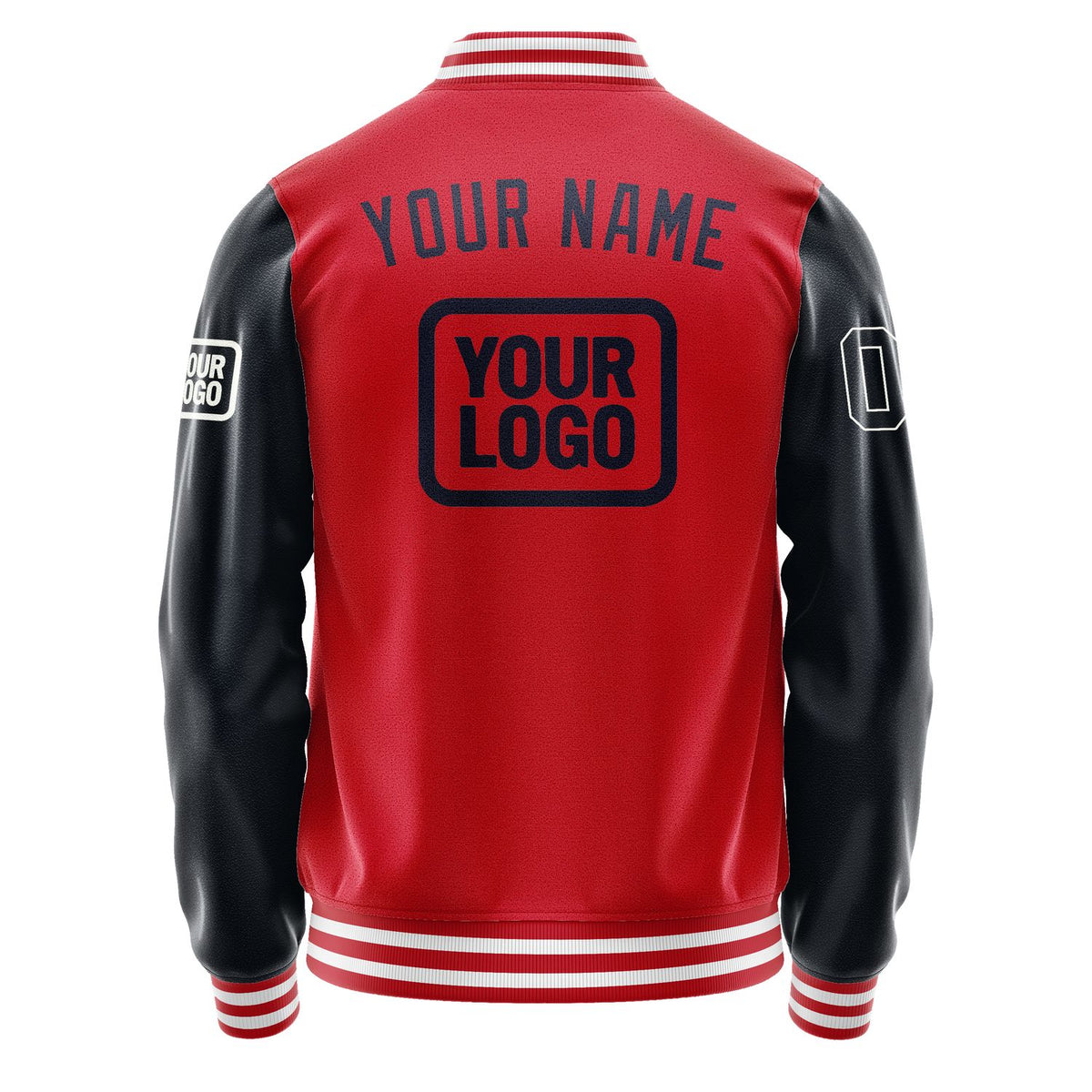 Custom Red Navy Jacket JA141411141818111118